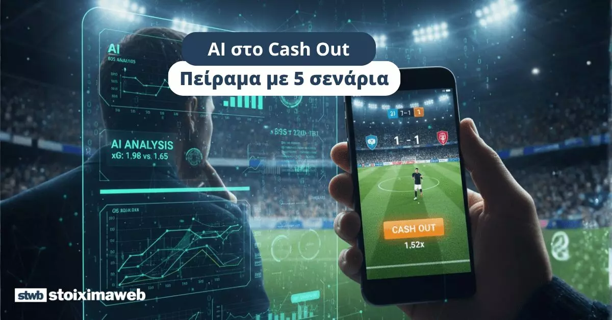 AI στο Cash Out – Πόσο βοηθά; Πείραμα με 5 σενάρια
